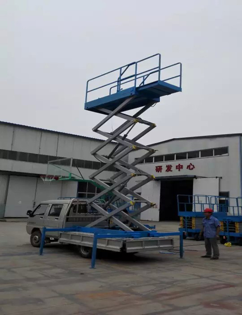 車載式液壓升降機 車載式液壓升降機